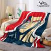 Slam D-Dunk S-Sakuragi Flannel Blanket Perfect for Sofa Office Bed Travel Sleep Read Relax Camping Four Season Use