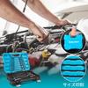 DURATECH Combination Flex Ratchet Swivel Fits Stripped Bolts and 72 for Automotive Repair and Includes Storage Case Wrench, Wrench, Ratchet, Nuts,