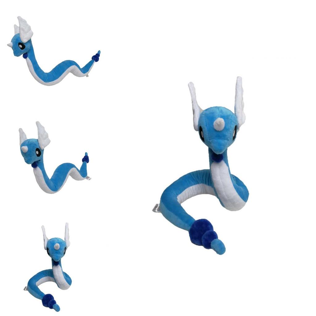 27-inch Pokemon Go Dragonair Stuffed Plush Doll Featuring Soft Durable Materials For Kids