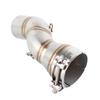 Motorbike Exhaust Middle Pipe Stainless Steel Motorcycle Middle Link Tube Tubing Replacement for ADVENTURE R1200GS