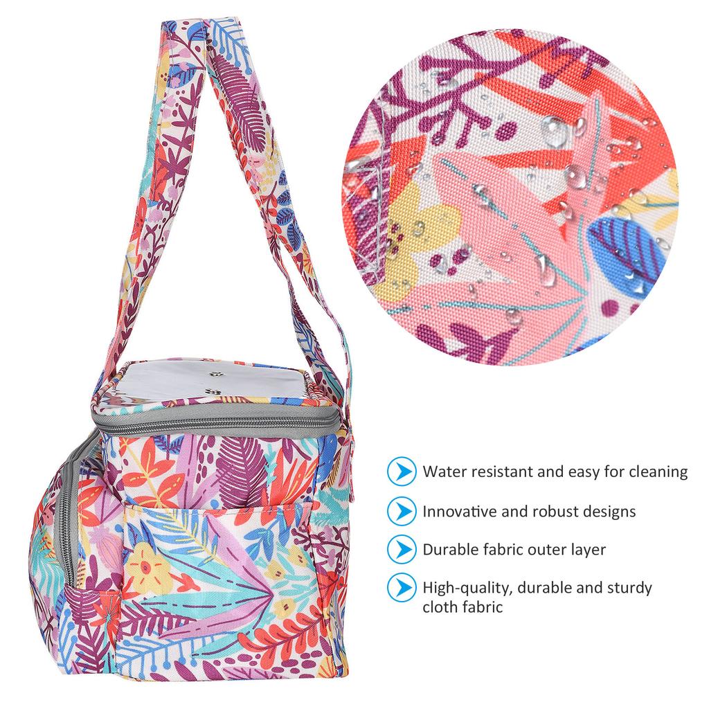 Knitting Storage Bag, Yarn with Oxford Cloth for Crochet Supplies, Travel and Home Storage