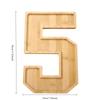 2025 Digital Tray Fruit Cheese Platter Vegetable Food Plate Party Supplies Cooked Food Plate Home Decoration Crafts Xmas Gift