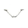 1Pcs Duck Clips Flexible Beaded Pearl Pin Brooch Cardigan Collar Clip Buckles Clothing