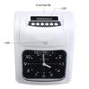 Two Color Printing Time Clock Recorder Electronic Employee Time Recording System Time Card Machine Time Recorder