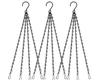 Black 23-Inch Hanging Chain Strap for Flower Pots, Bird Feeders, and Lanterns