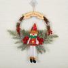 2023 Christmas Wreath: Cross-border Hot Selling 30CM Holiday Decoration for Shopping Mall & Hotel