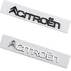 1pcs 3D Citroen ABS Car Rear Letter Logo Fender Side Sticker Rear Bumper Tail Door Trunk Car Rear Emblem Styling Accessories OO4