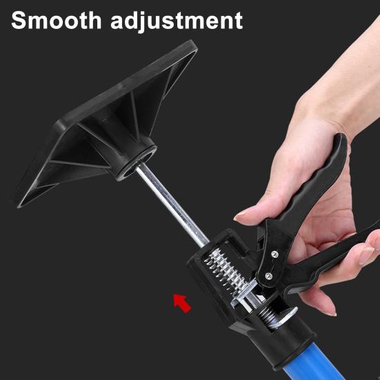 2Pcs Cabinet Jacks Hand Support Rod Telescopic Steel Pole Adjustable Quick Support