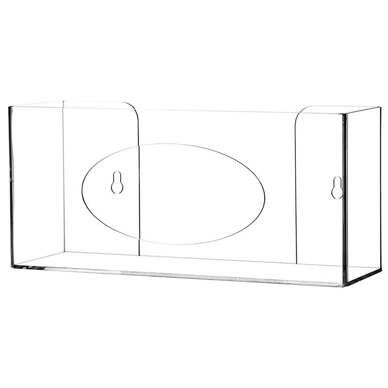 A96I-Держатель для перчаток в бардачок Диспенсер для перчаток настенный Акриловый диспенсер для перчаток прозрачный держатель для одноразовых перчаток стойка для перчаток прозрачный 4660₽