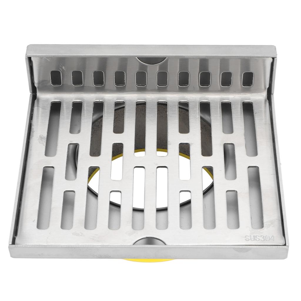 Corner Floor Drain L Shape Design Durable Stainless Steel Corrosion Resistant Wearable Widely Used