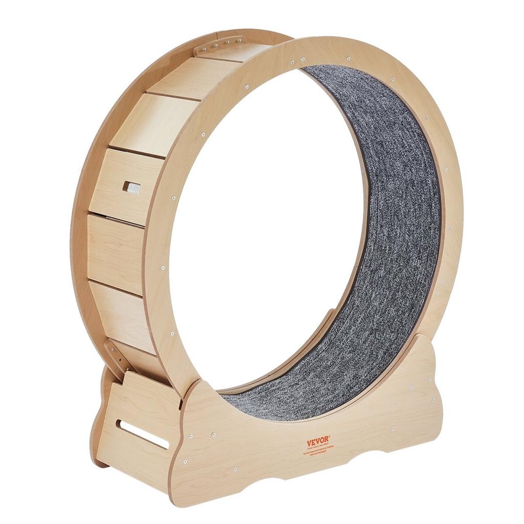 Cat Exercise Wheel Large Cat Treadmill Wheel for Indoor Cats 35.8 Inch