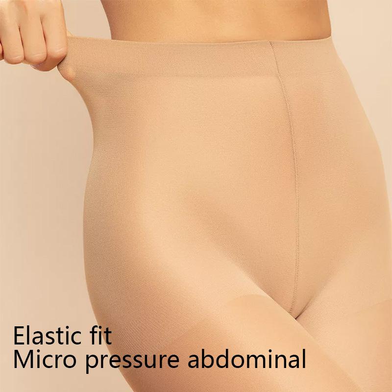 Kave 40D Sexy Ultra Dünne Transparente Schwarze Strumpfhosen Für Damen Einfarbige Kontrollbund Elastische Skinny Nylon Leggings Für Damen