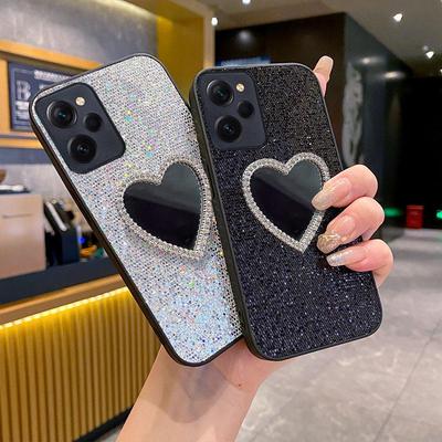 Sternenhimmel Glitzer Spiegel Weiche Hülle Schutzhülle für Xiaomi Redmi Note12 und Redmi13