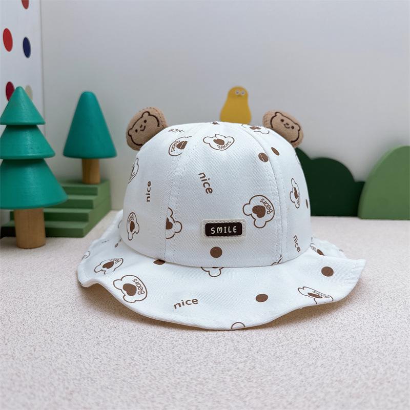 Cartoon Baby Hat: Breathable Sun Protection for Spring and Autumn