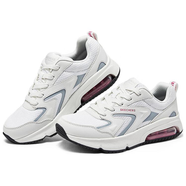 Skechers Street Low top Casual Shoes Women's Gray White 177625-WHT