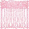 Artificial Pink Sakura Flower Garland Cherry Blossoms Vines Wedding Arch Decor Fake Floral Home Party Backdrop Decoration Gift