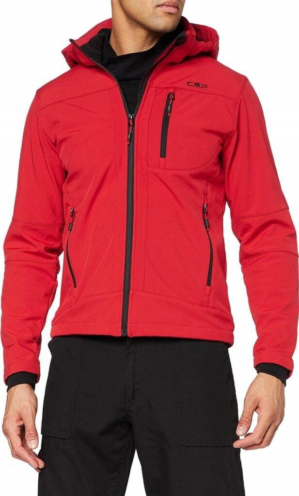 

Куртка CMP мужская софтшелл с отстегивающимся капюшоном (3A01787N) ferrari/nero 60