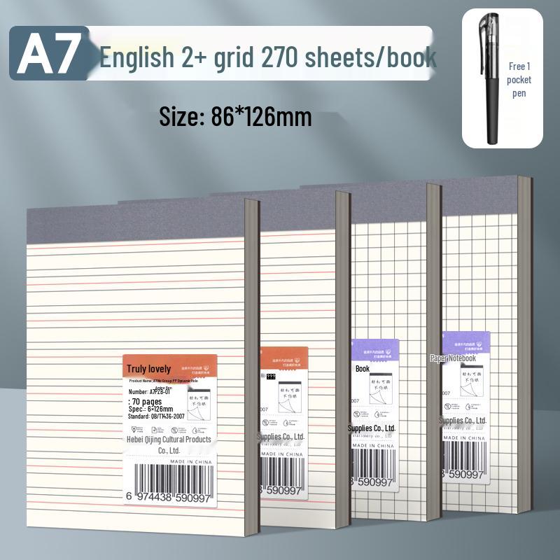 A7 Student Trumpet Sticky Note Pad: Tear-Off, Blank, Portable, Pocket-Sized, Lined & Grid Paper.