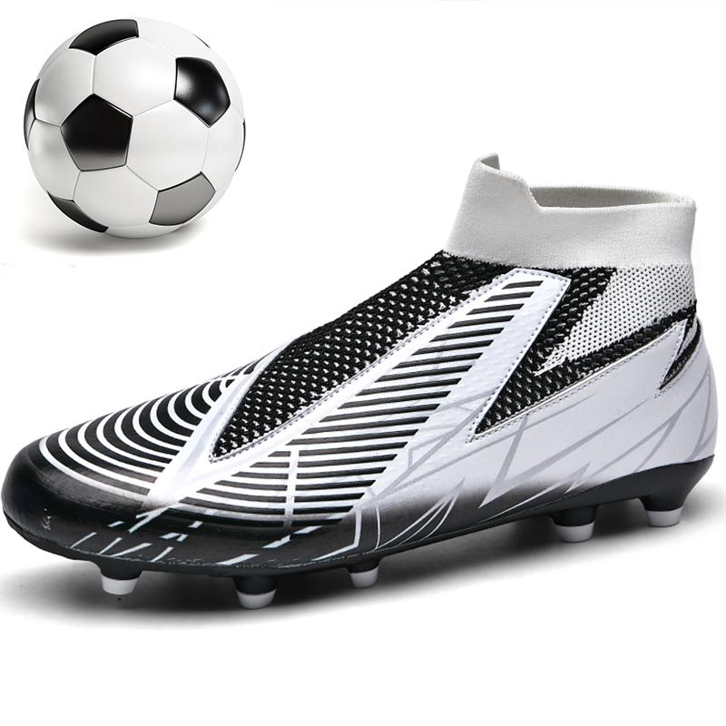 Buty piłkarskie 36-45Unisex Buty piłkarskie Męskie wysokie Outdoor Profesjonalne buty treningowe Spike Sportowe buty piłkarskie