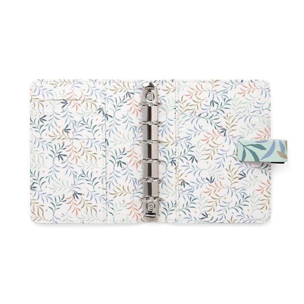 Filofax Botanical Planner, Small, Mint, 022647, Officially Imported