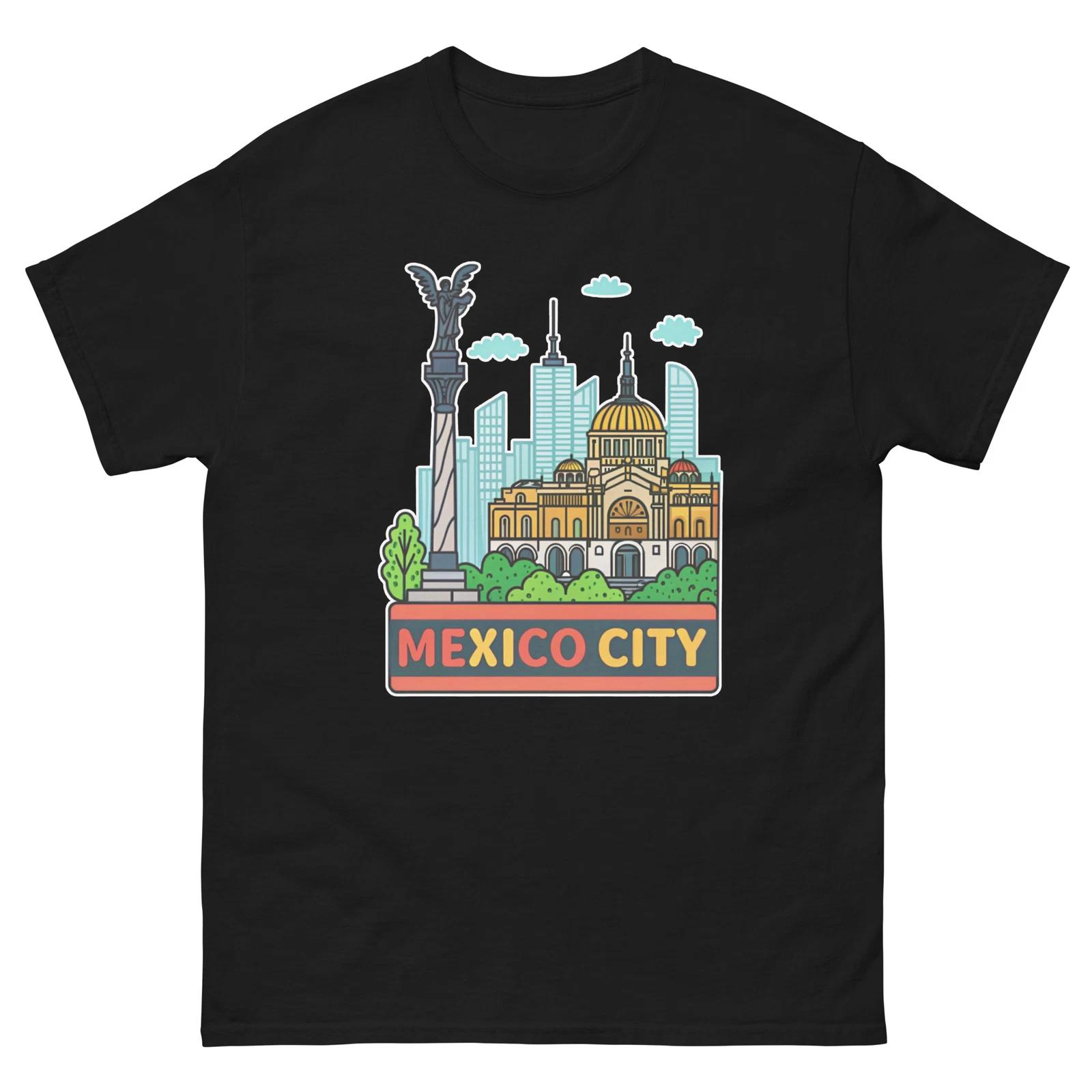 Mexico City World Travel Urban Area City T-Shirt XL
