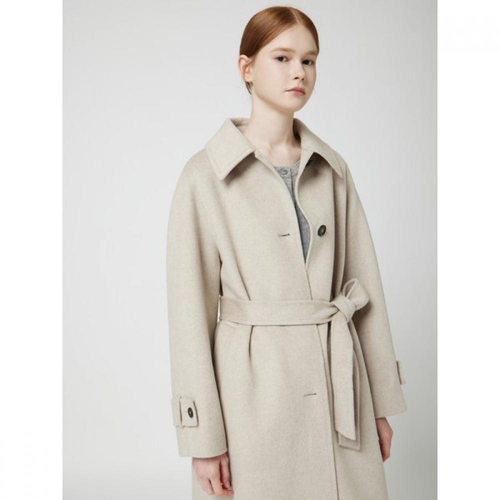 Belted Long Coat Cc Collect C254msg179