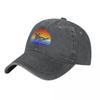 Vintage Retro Snowboarder Sunset Snowboard I Baseball Cap western Hat Anime Big Size Hat Golf Wear Ladies Unisexs