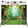 2D Magical Forest Tapestry Enchanted Mushroom Butterfly Room Wall Decor
