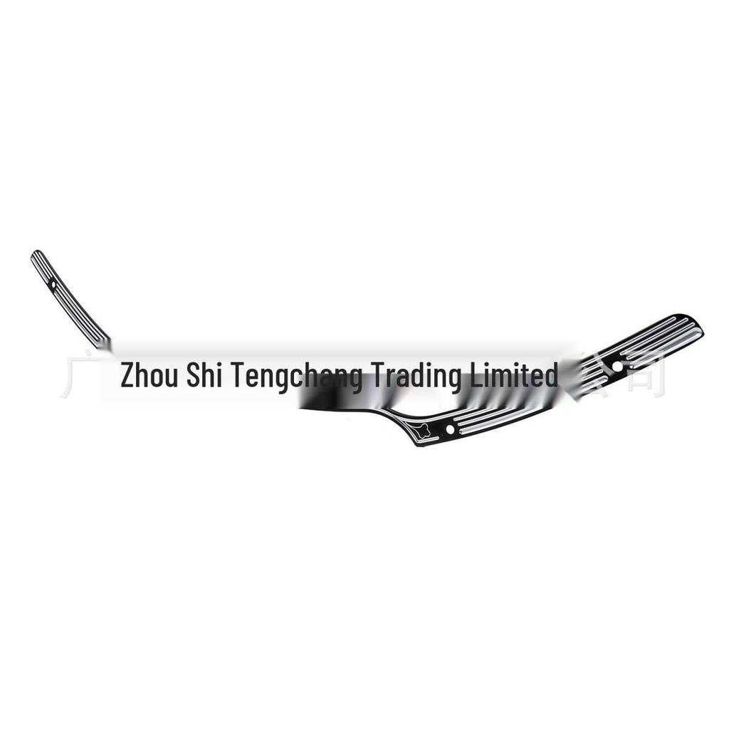 CNC Black Windshield Trim for FLTRXS 15-17