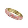Colorful Vintage Cloisonne Bangle Enamel Women's Hand Bracelet Handicraft Butterfly Bangle  Ladies