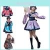 Miao Teacher Alice's Dreamland Blue Maid Costume Cosplay Anime Performance Stage Outfit