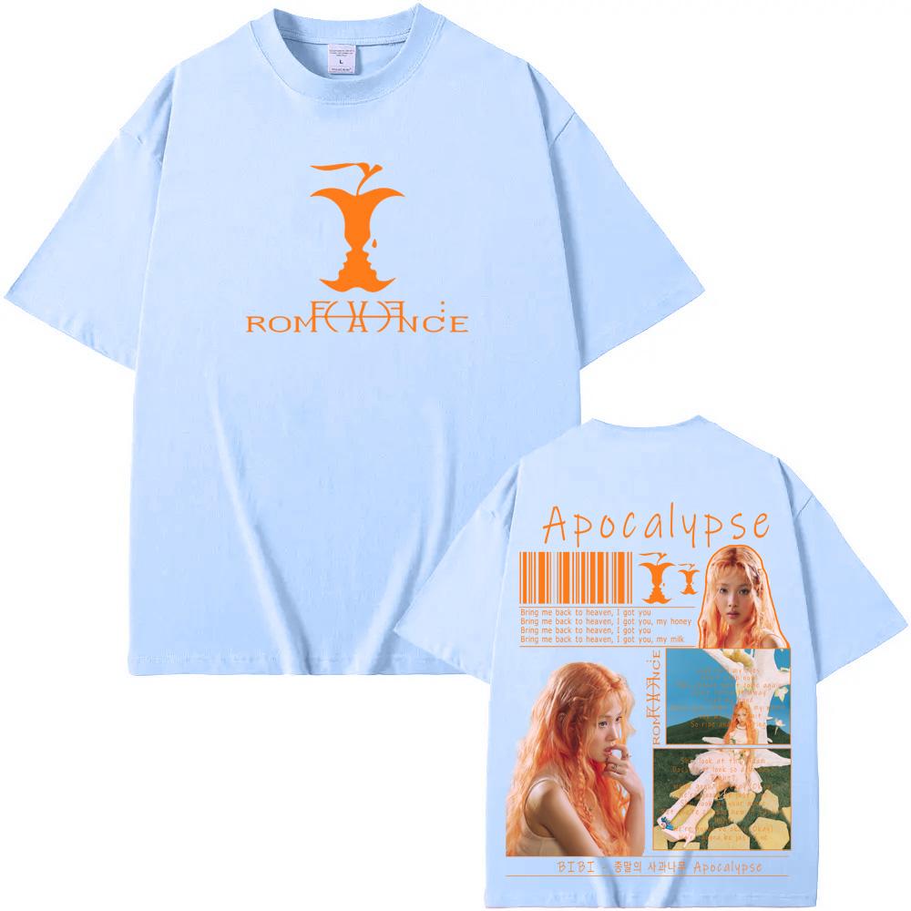 BIBI -  Apocalypse T Shirt Funko Pop Round Neck Cotton Tee-shirt Graphic Printing Punk Casual Tshirt Ropa Mujer Retro Clothing