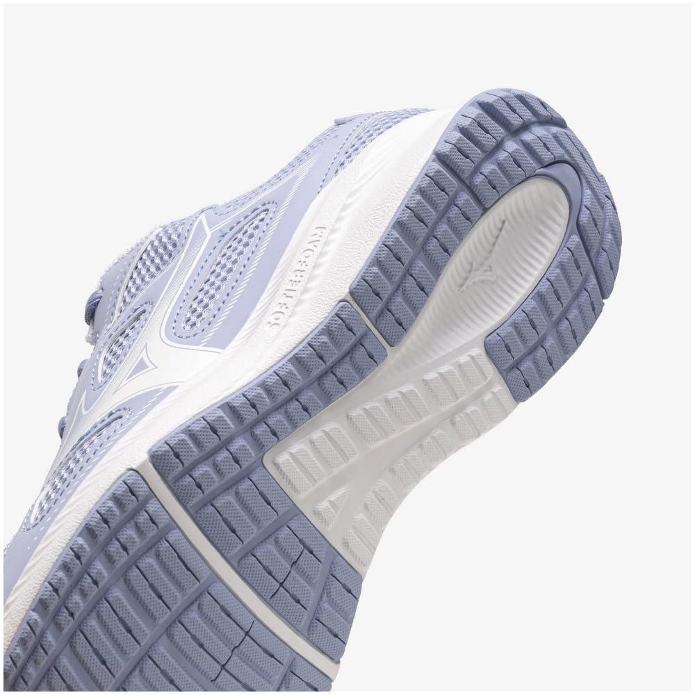 Mizuno Maximizer 26 Running Shoes for White Blue x 3E Women, White, 22.0 cm,