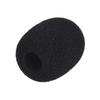 Mini Lapel Headset Microphone Windscreen Mic Foam Cover Black 10-Pack