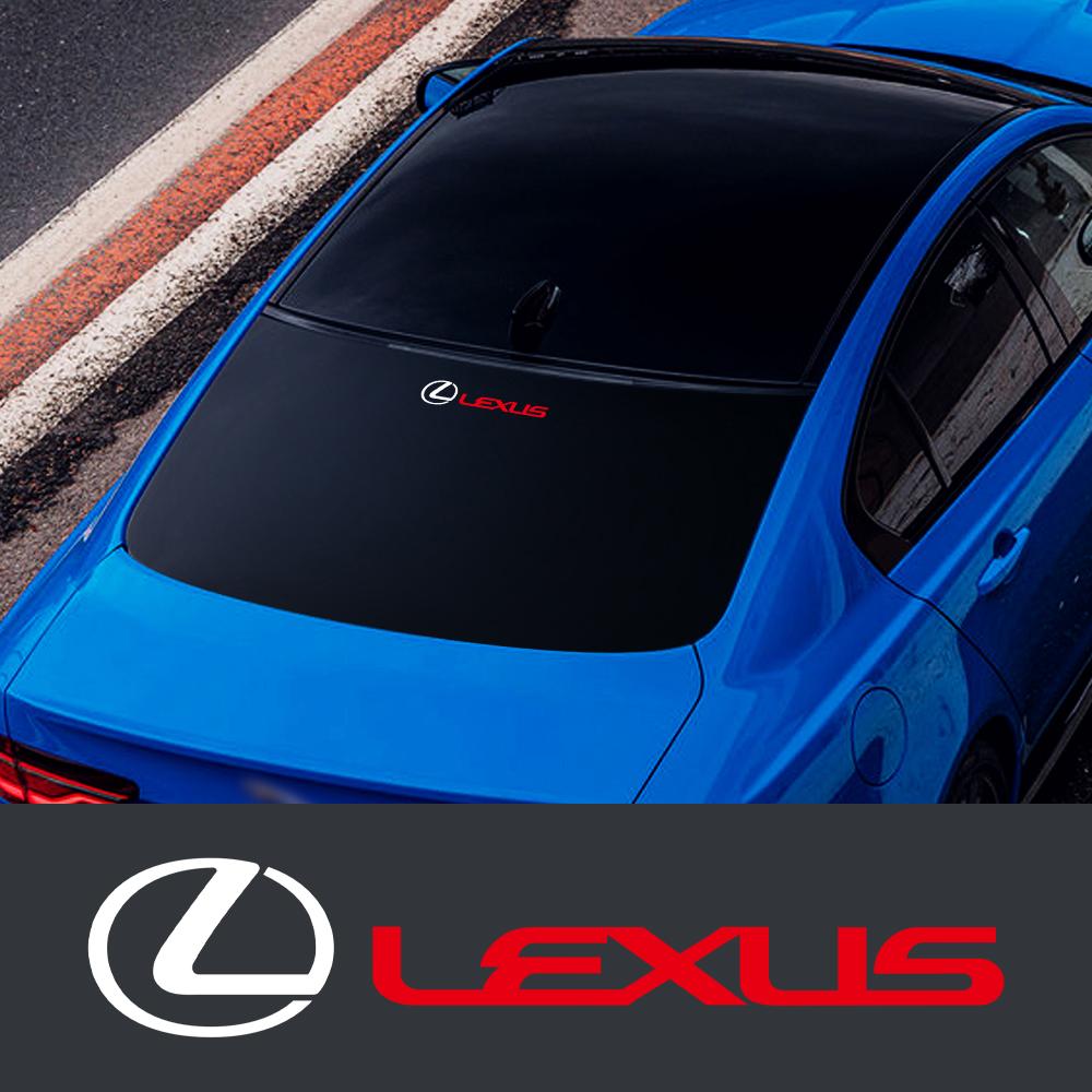 For Lexus FSPORT IS200 ES300h ct200h RX350 IS300h IS250 NX GX Car Styling Body Door Window Trunk Sticker Decor Auto Accessories