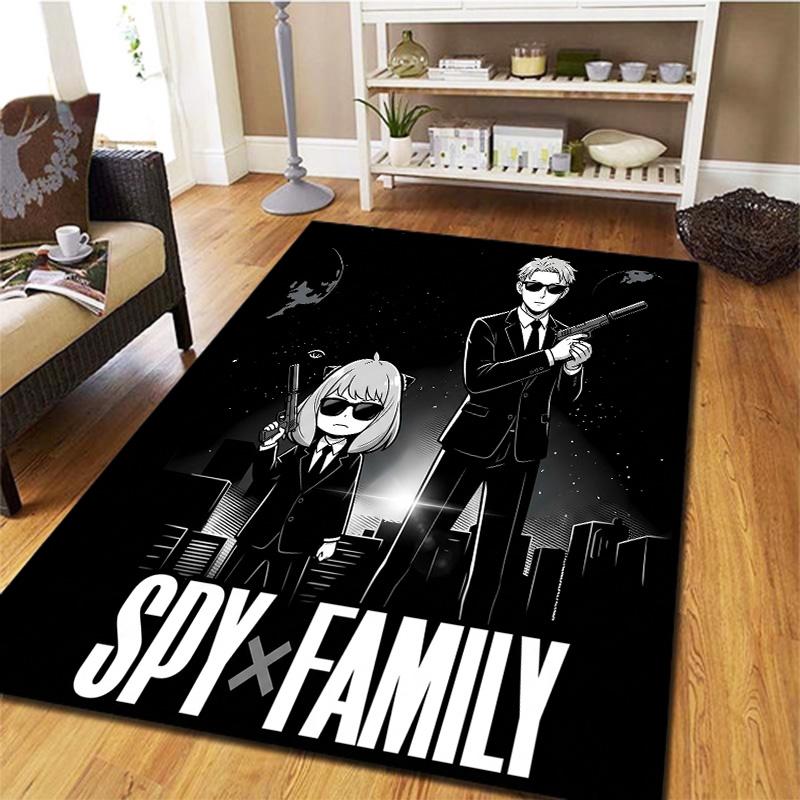 Spyxfamily Carpet Rug For Living Room Bedroom Home Sofa Decoration Kids Play Nonslip Floor Mat