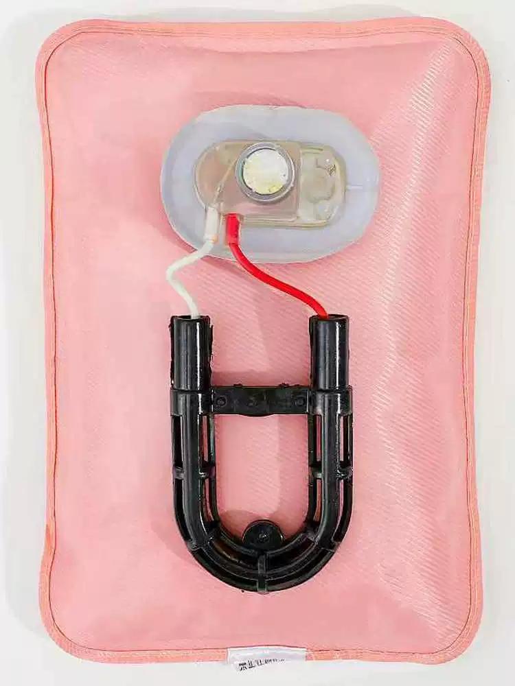 Hot Water Bottle 2025 New Model, Rechargeable, Explosion-Proof, Thickened, Cute Dog Plush, Water-Filled, Can Be Inserted Into Hands