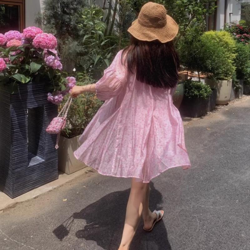 Wide Brim Foldable Woven Straw Hat Korean Style Handmade Sunscreen Cap Summer UV Protection Beach Sun Hats for Women Vacation