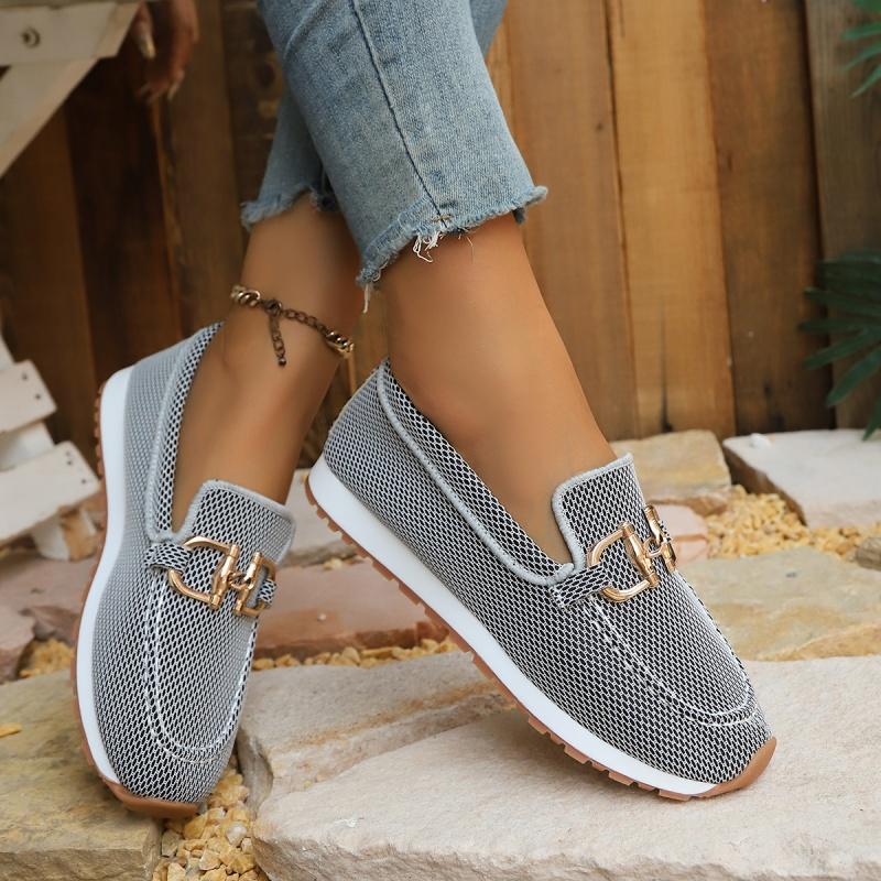 **Fashionable Hot Selling Sexy Loafers for Women Spring and Autumn New Round Toe Thick Sole Comfortable Casual Sports Shoes
