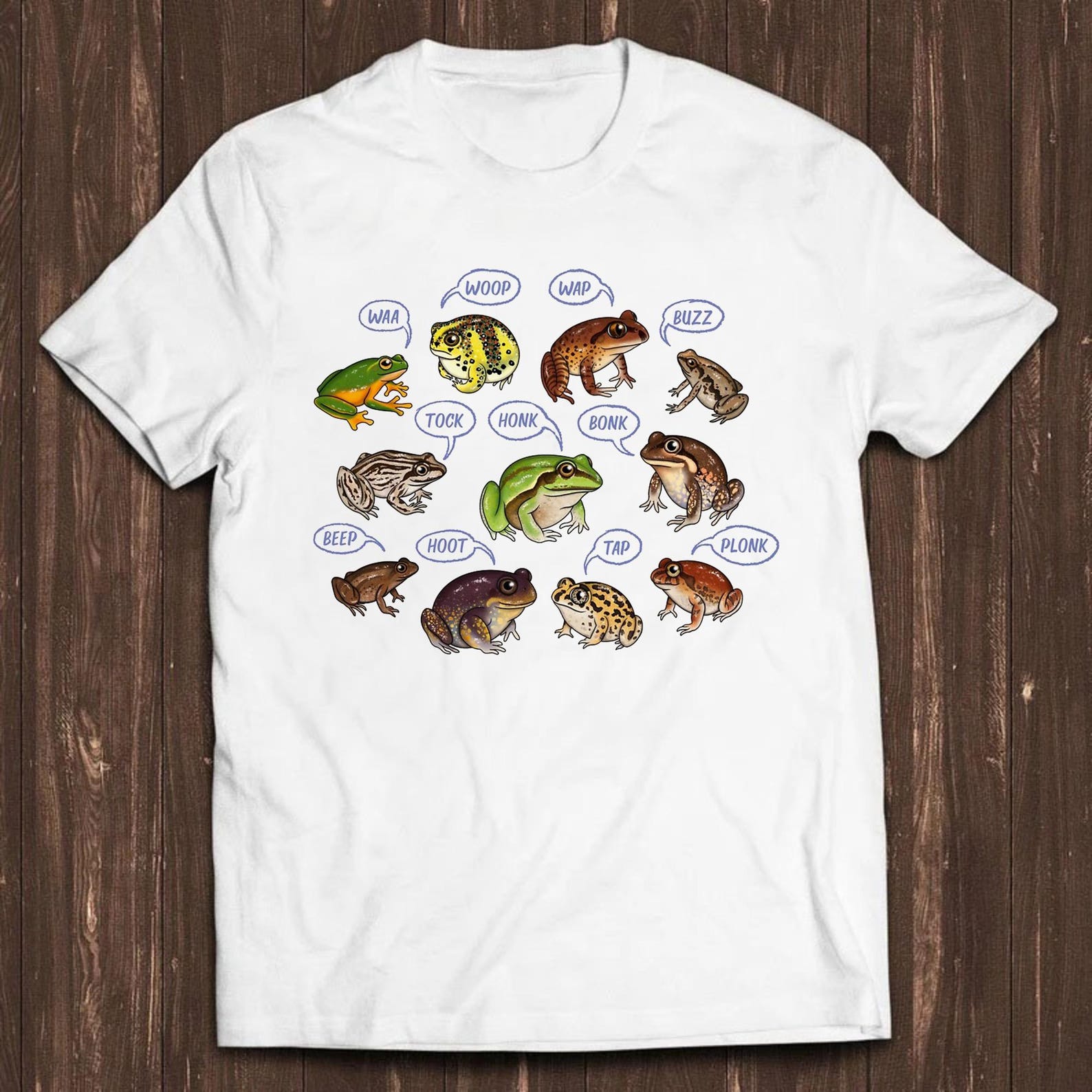Frog Love Songs Art Animal Meme Gift Funny Tee Style Unisex Gamer Cult Movie Music T Shirt C594 XL