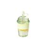 Straw Cup Large Capacity Fashion Boba Milk Tea Jelly Cup with Straw Ins Style Heat Resistant Portable Plastic Drinking Mug