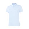 Li Ning Fashionable Breathable Polo Shirt Women Tops Cloud-Blue APLW248-9