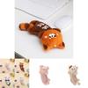 Cartoon Animal Wrist Cushion With Soft Short Plush For Kid Home Desk Use