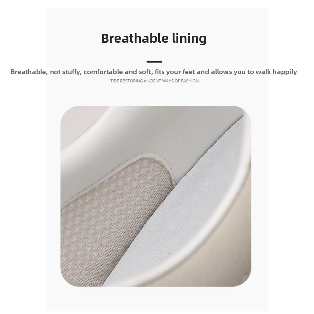 Men Leather Casual Shoes Breathable Loafers Men Sneakers  New Male Comfortable Leather Flat Footwear Sneakers Men Shoes