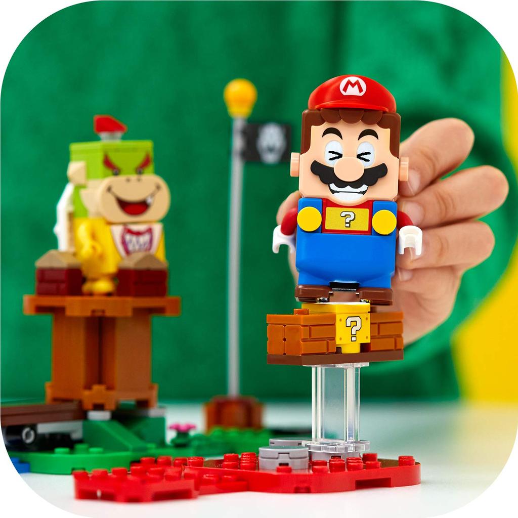 LEGO Super Mario LEGO Mario og begynnelsen av eventyret startsett 71360 Super Mushroom Mini-sett inkludert [Produsentfordeler] ~ +
