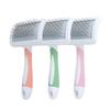 Dog Brush Stainless Steel Dogs Combs Massage Dog Grooming Brush Pet Hair Remover Cleaning Tools Soft Handle Cat Comb Brush Cat