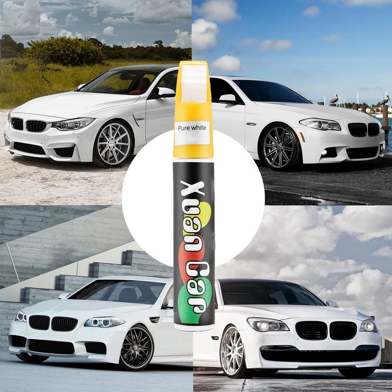 Autolack Reparaturstift 12ML Automobil Schnelltrocknend Wasserdicht Kratzerentferner Farbige Reparaturmaterialien für Kleine Kratzer