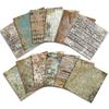 24 ark Kartongpapper Block Kortmakeri Papper Tidlösa Tematiska Ensidiga Mönster Scrapbokspapper Tryck Dekorativt Papper Hantverkspapper Foto
