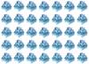 Attack Shark Jelly Blue Switch Clicky 35 pz Interruttore per Tastiera Meccanica