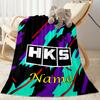 Hks Style Blanket Soft Warm Cozy Perfect for Couch Bedding Bed Four Seasons Multipurpose Modern Style Ideal Gift For Birthday Valentine'S Day